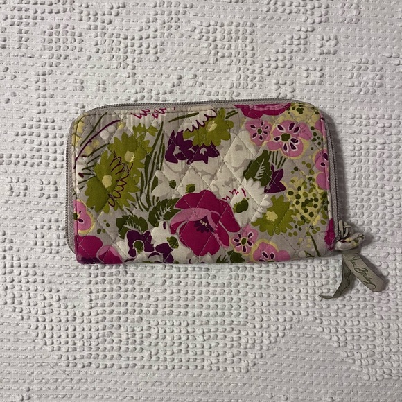 Vera Bradley Quilted Floral Wallet - Picture 1 of 3